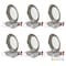 Nuwatt 6 Inch Ultra Thin Nickel LED Recessed Lighting 5CCT 2700K/3000K/3500K/4000K/5000K Wafer Lights 6 PK NW-P-DL-6-15W-5CT-BN-6P - alternate 1
